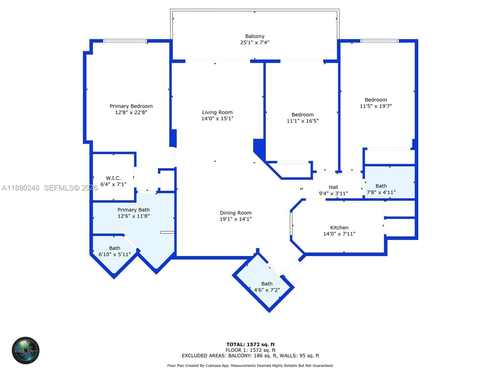 888 Brickell Key Dr # 1807, Miami FL 33131