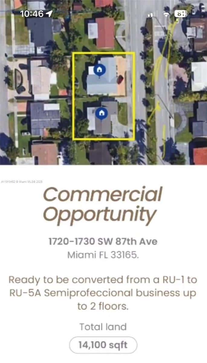 1720 SW 87th Ave, Miami FL 33165