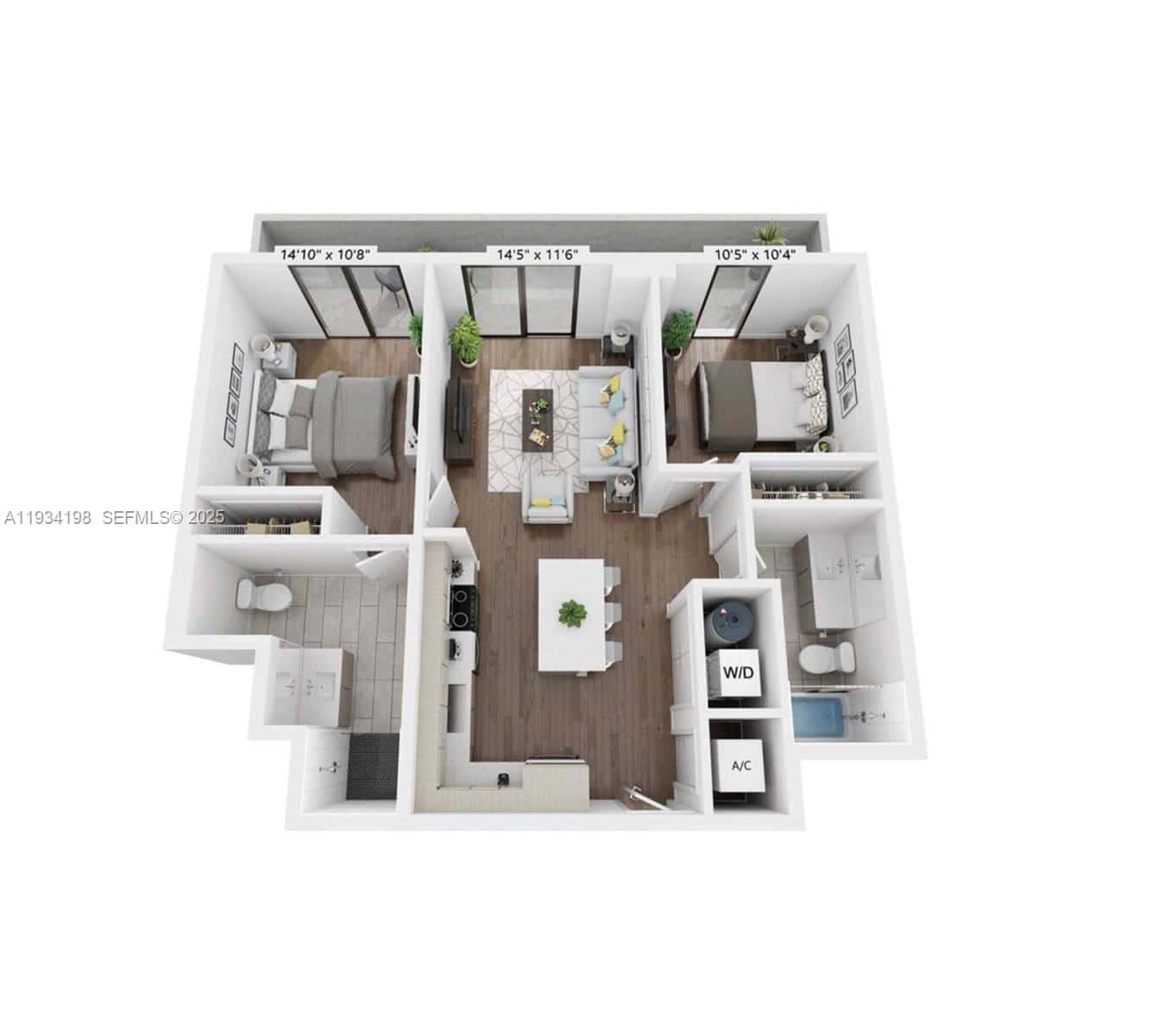 2800 SW 27th Terrace # 1707, Coconut Grove FL 33133
