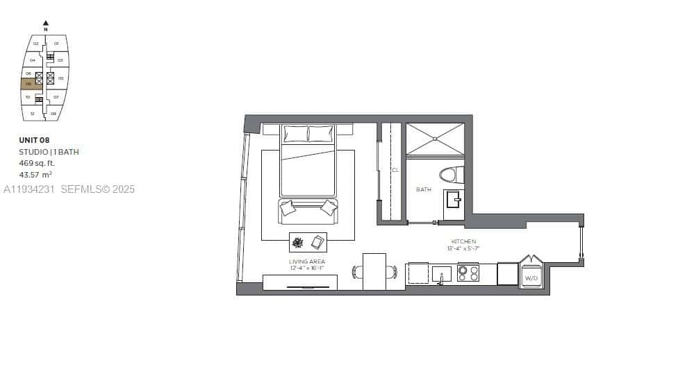 225 N Miami Ave # 1708, Miami FL 33128