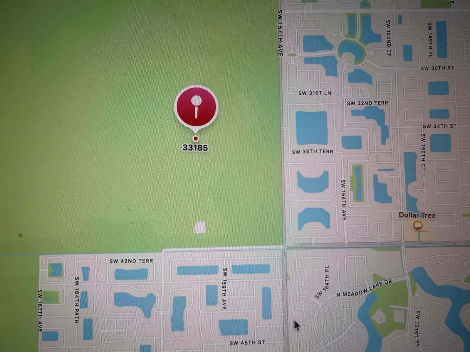 34 Street SW 160th Avenue, FL 33185