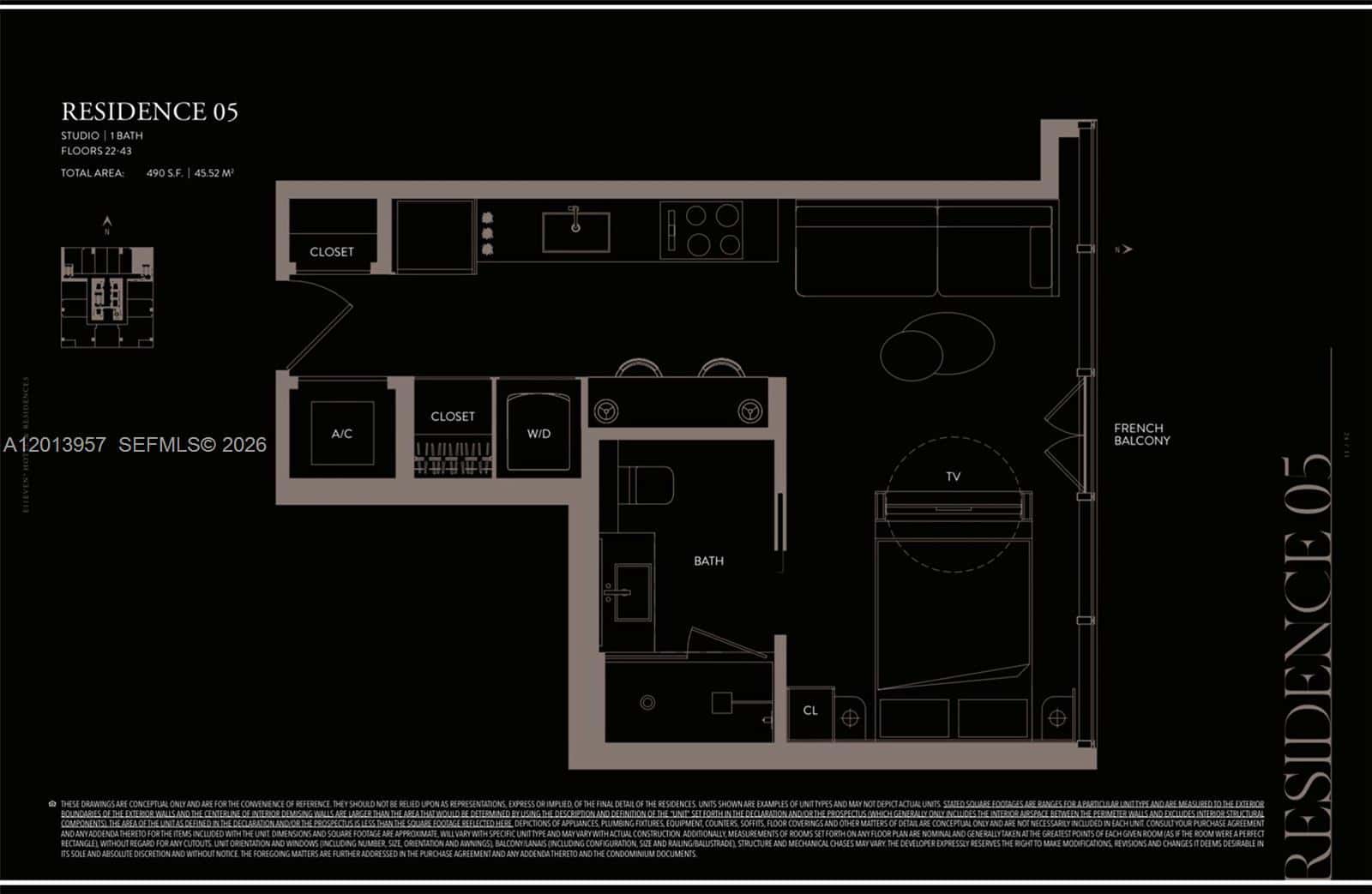 20 NE 11th St # 3705, Miami FL 33132