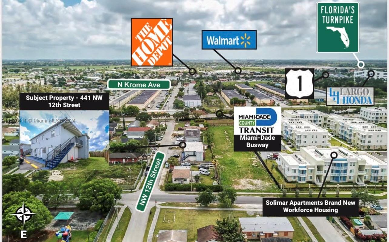 421 NW 12th St, Florida City FL 33034 — 8