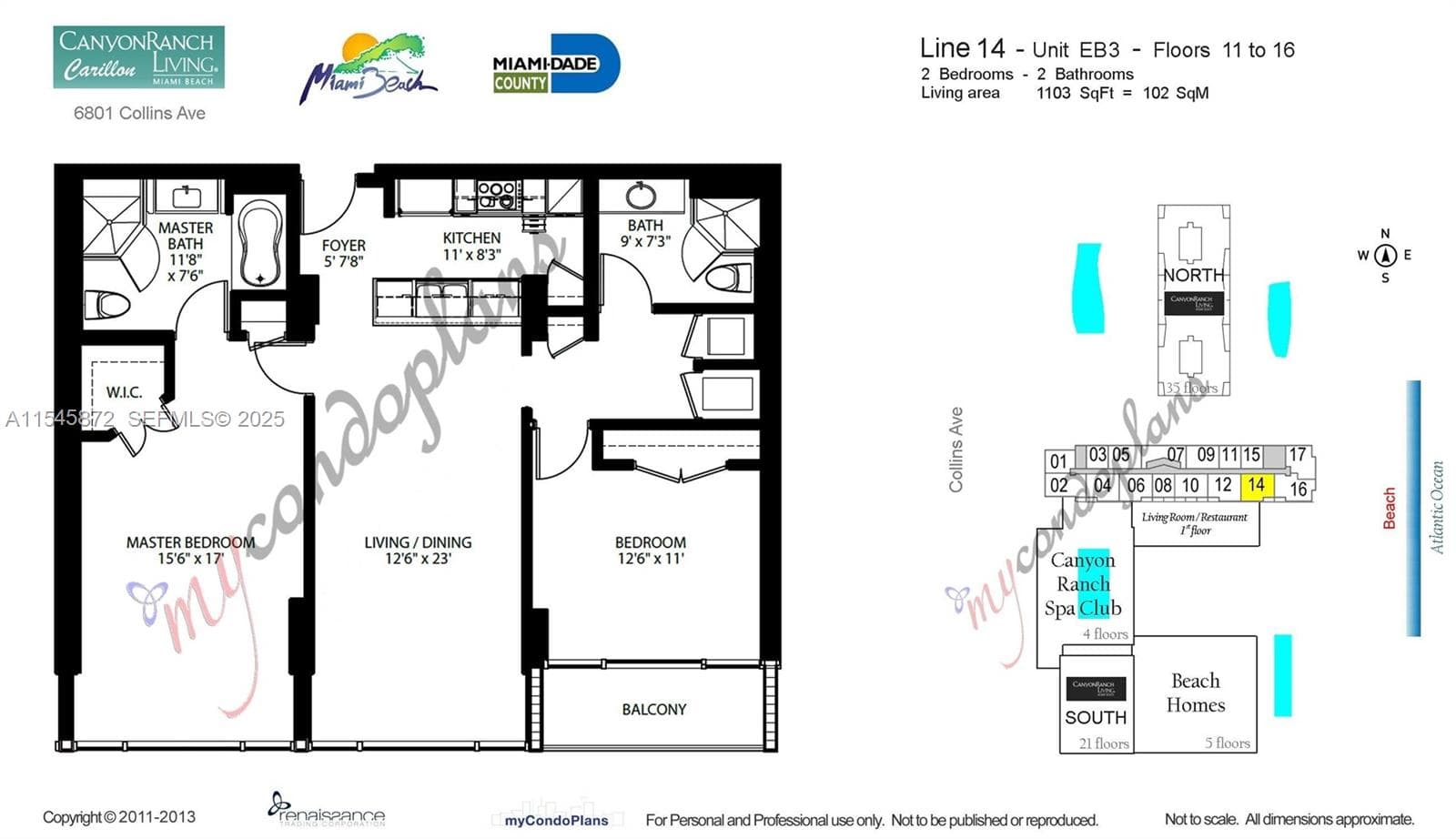 6801 Collins Ave # 1206, Miami Beach FL 33141 — 12