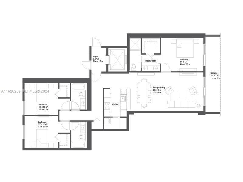 600 NE 27th St # 2302, Miami FL 33137 — 22