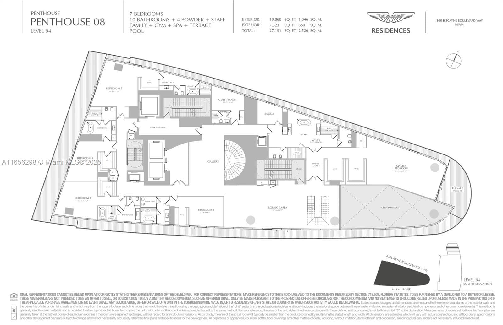 300 Biscayne Blvd Way # 6301, Miami FL 33131 — 6