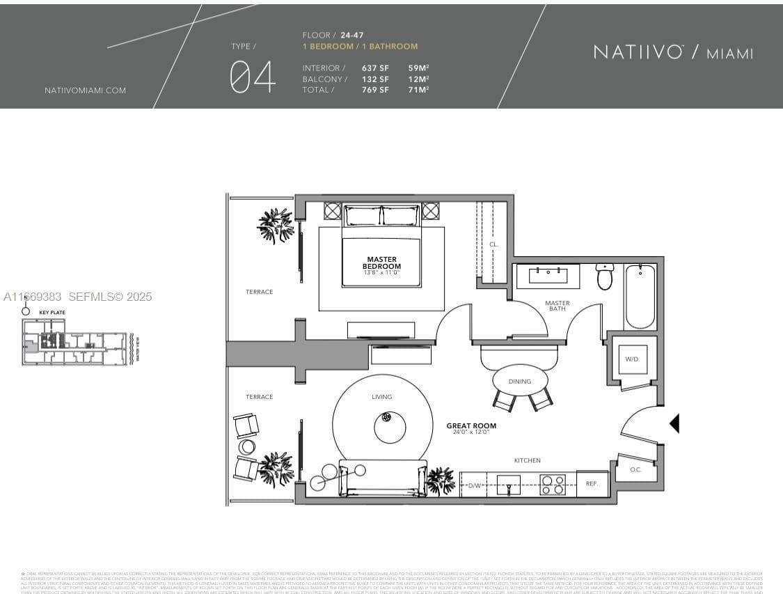 601 NE 1st Street # 4204, Miami FL 33132 — 6