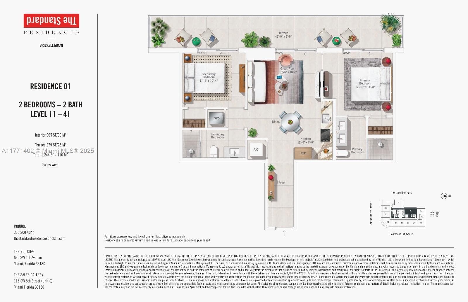690 SW 1 Avenue # 3901, Miami FL 33130 — 2