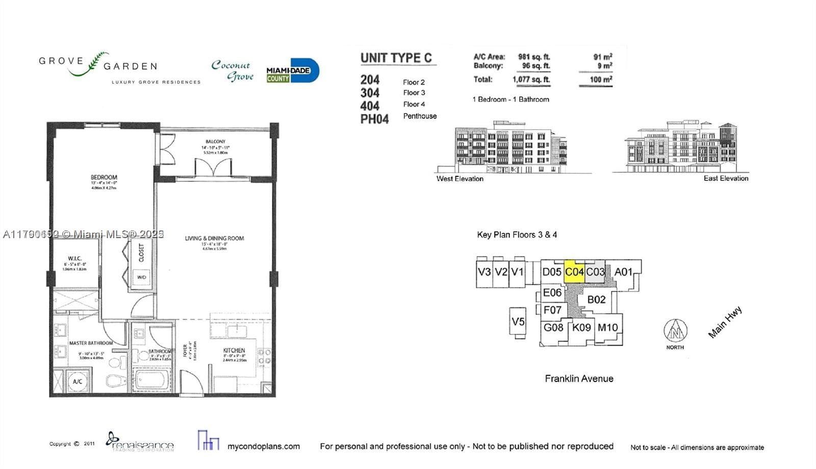 3540 Main Hwy # 204, Miami FL 33133 — 9