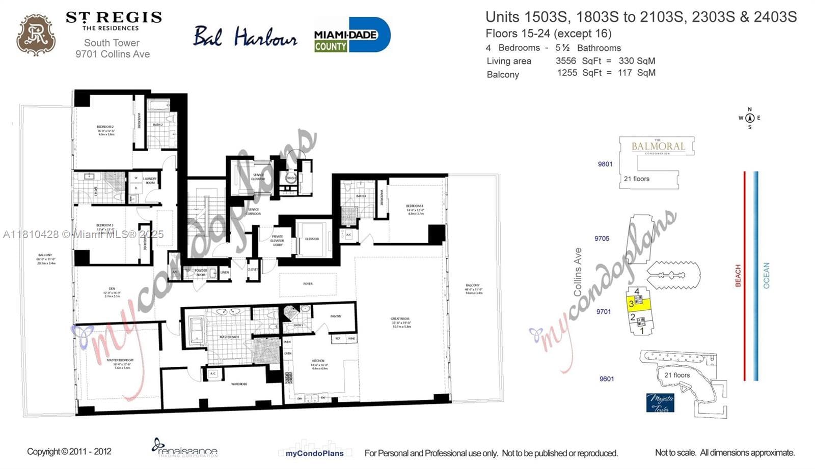9701 Collins Ave # 2403S, Bal Harbour FL 33154 — 54