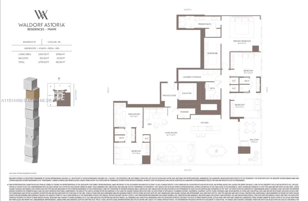 300 N Biscayne Blvd. # 8502, Miami FL 33132 — 3
