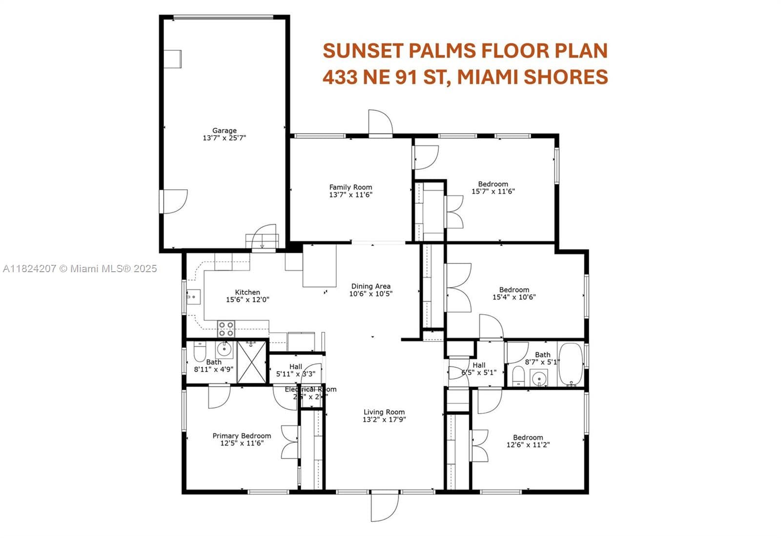 433 NE 91st St, Miami Shores FL 33138 — 9