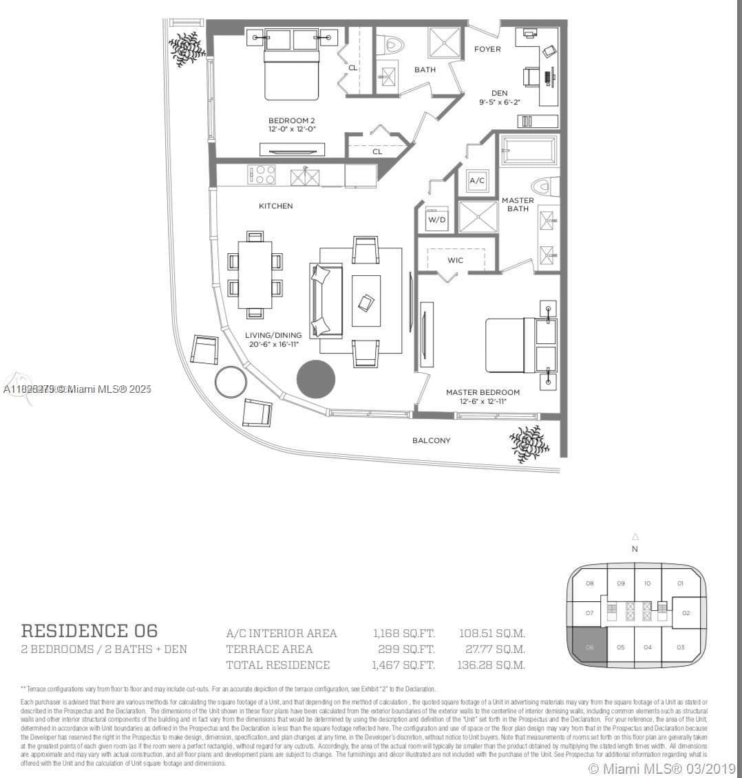 55 SW 9th St # 2706, Miami FL 33130 — 2
