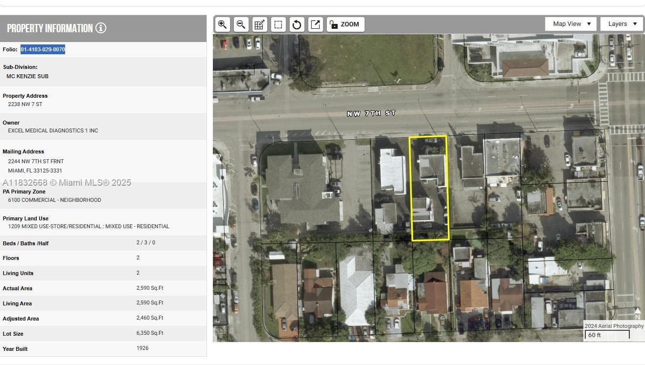 2238 NW 7th St, Miami FL 33125 — 2