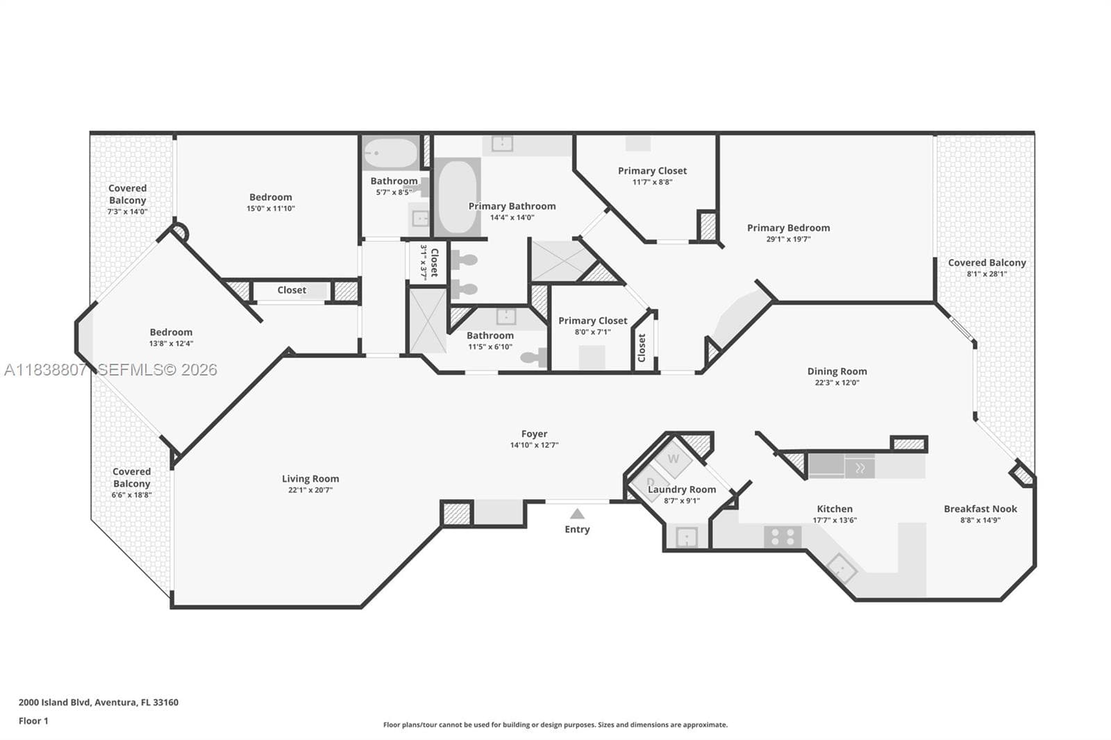 2000 Island Blvd # 2409, Aventura FL 33160 — 26