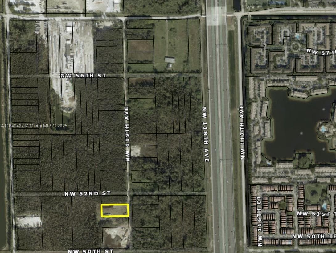 NW 119 Av & 52nd St, Doral FL 33178 — 1