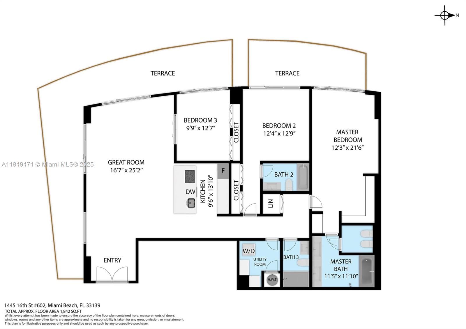 1445 16th St # 602, Miami Beach FL 33139 — 54