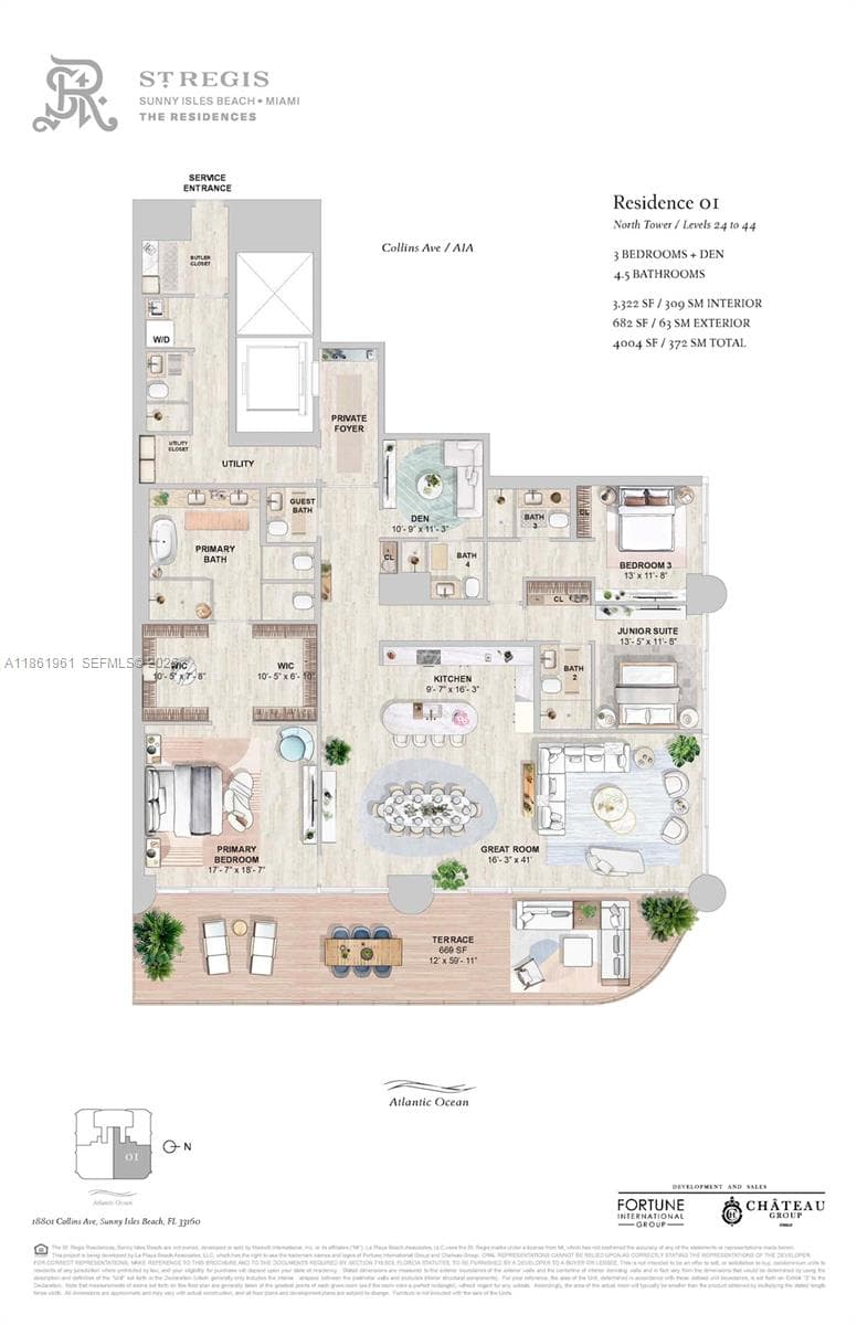 St Regis Residences Sunny, Sunny Isles Beach, FL — 12