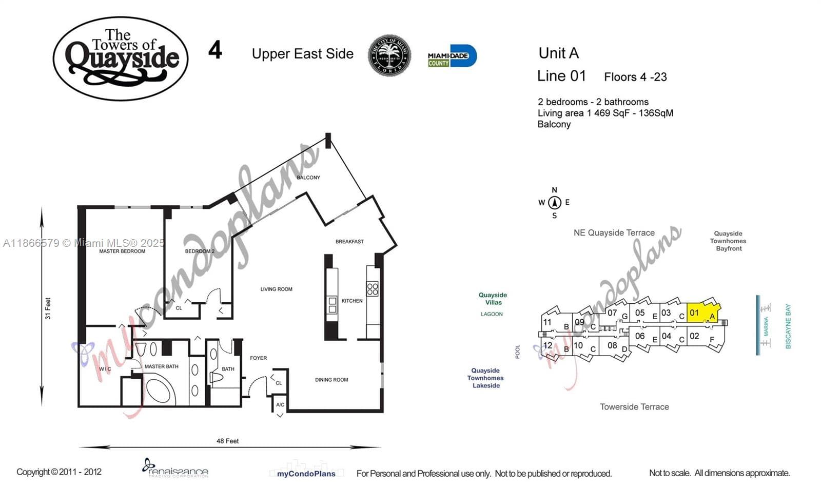 4000 Towerside Ter # 1701, Miami FL 33138 — 57
