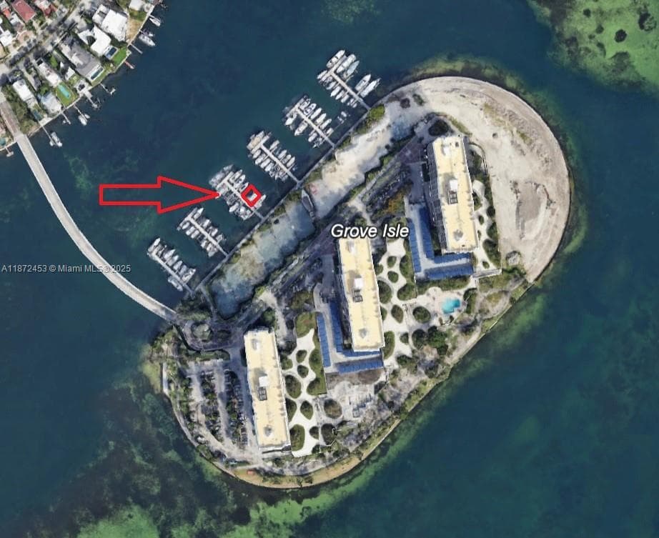 4 Grove Isle Drive Slip C-13, Coconut Grove FL 33133 — 2