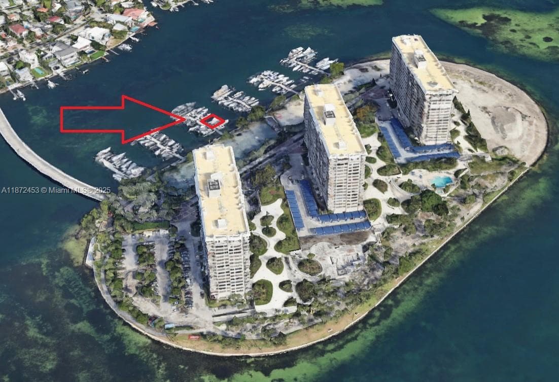 4 Grove Isle Drive Slip C-13, Coconut Grove FL 33133 — 1