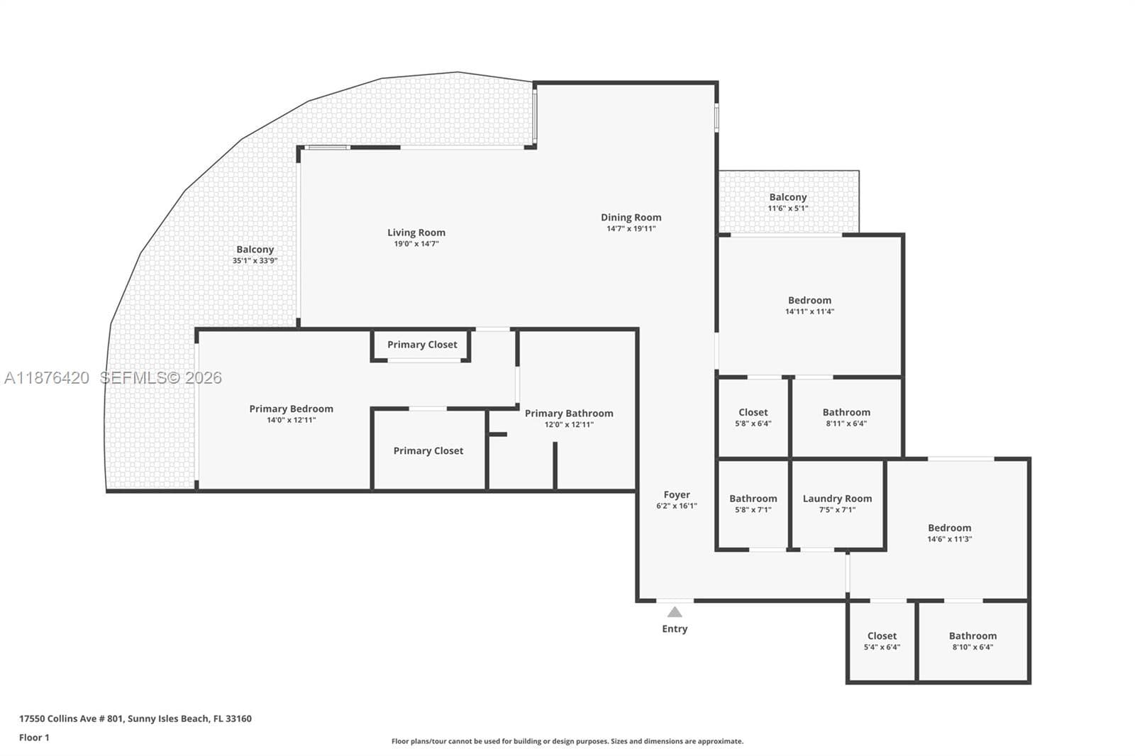 17550 Collins Ave # 801, Sunny Isles Beach FL 33160 — 21