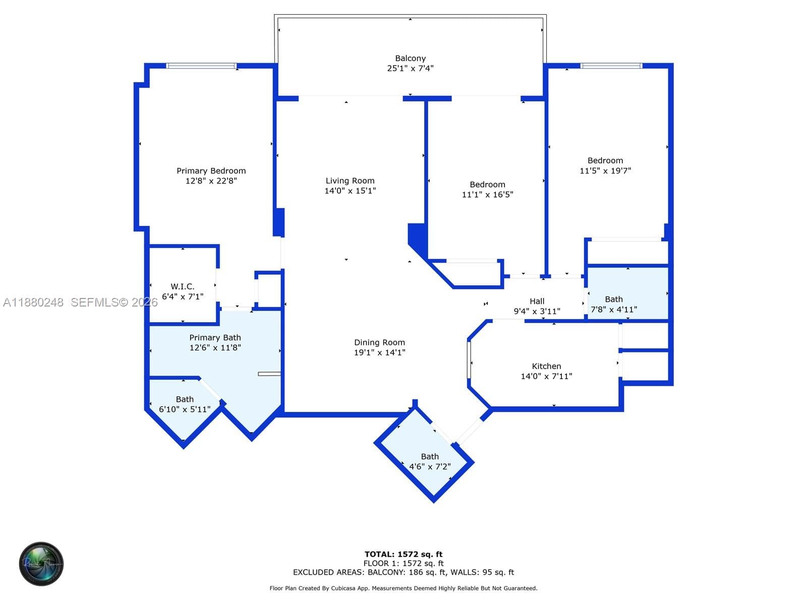 888 Brickell Key Dr # 1807, Miami FL 33131 — 1