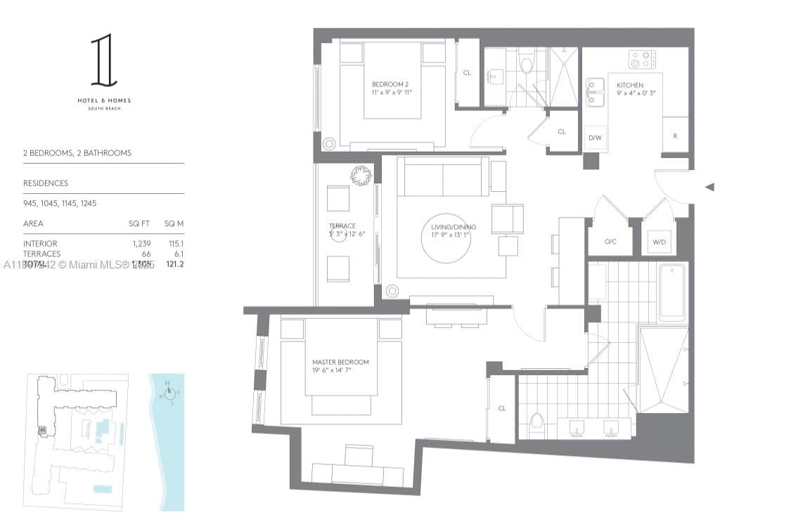 102 24 Street # 945, Miami Beach FL 33139 — 3