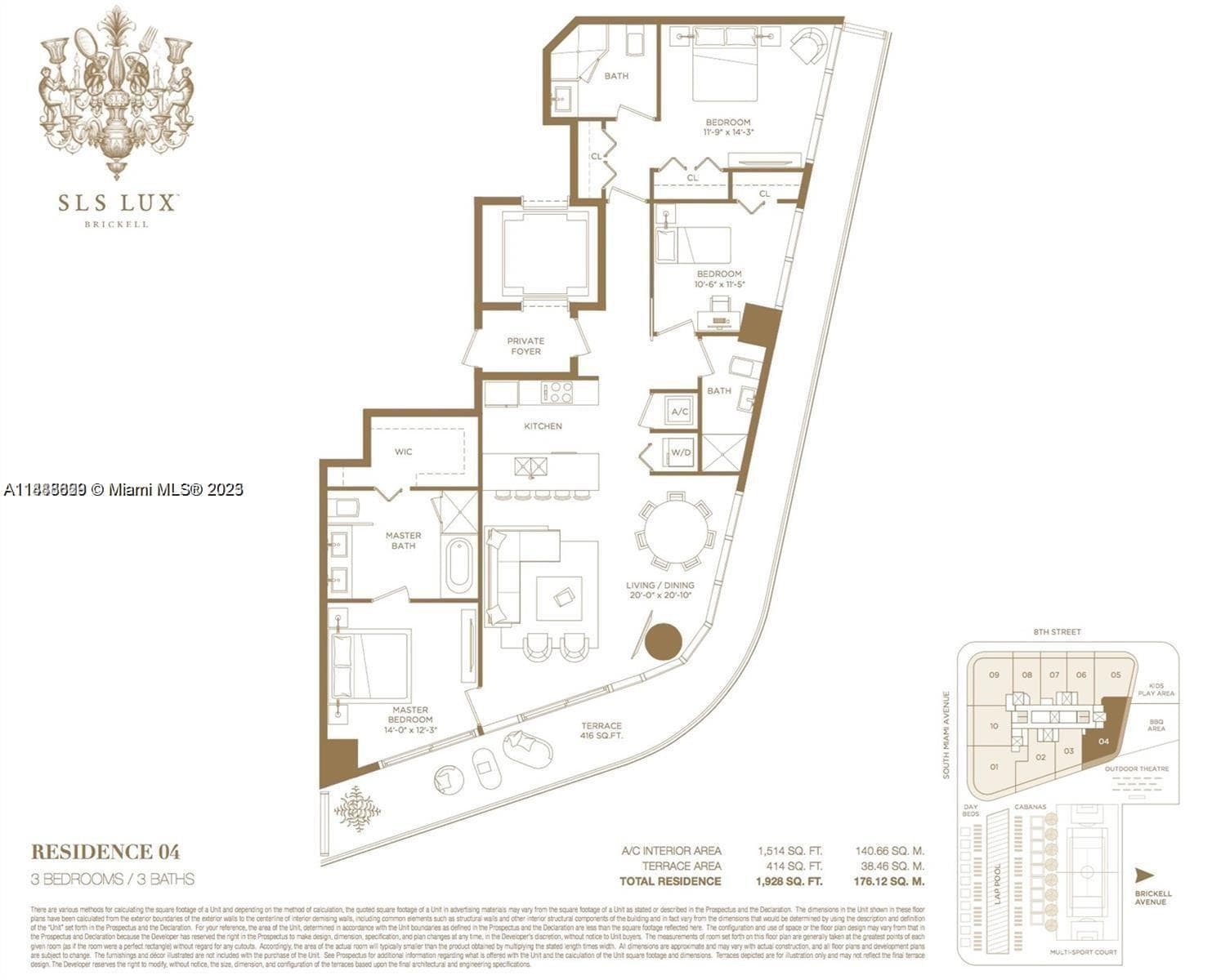 801 S Miami Ave # 3304, Miami FL 33130 — 23