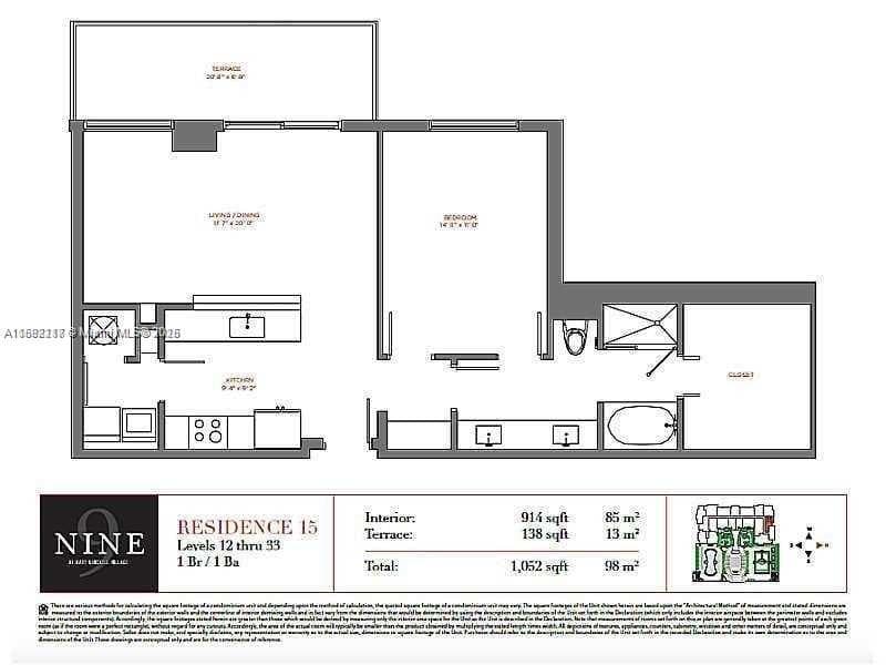999 SW 1st Ave # 2115, Miami FL 33130 — 12
