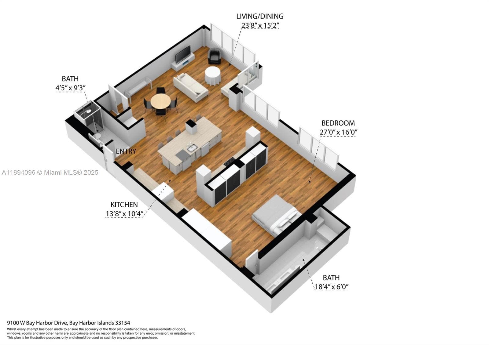 9100 W Bay Harbor Dr # 10B, Bay Harbor Islands FL 33154 — 21