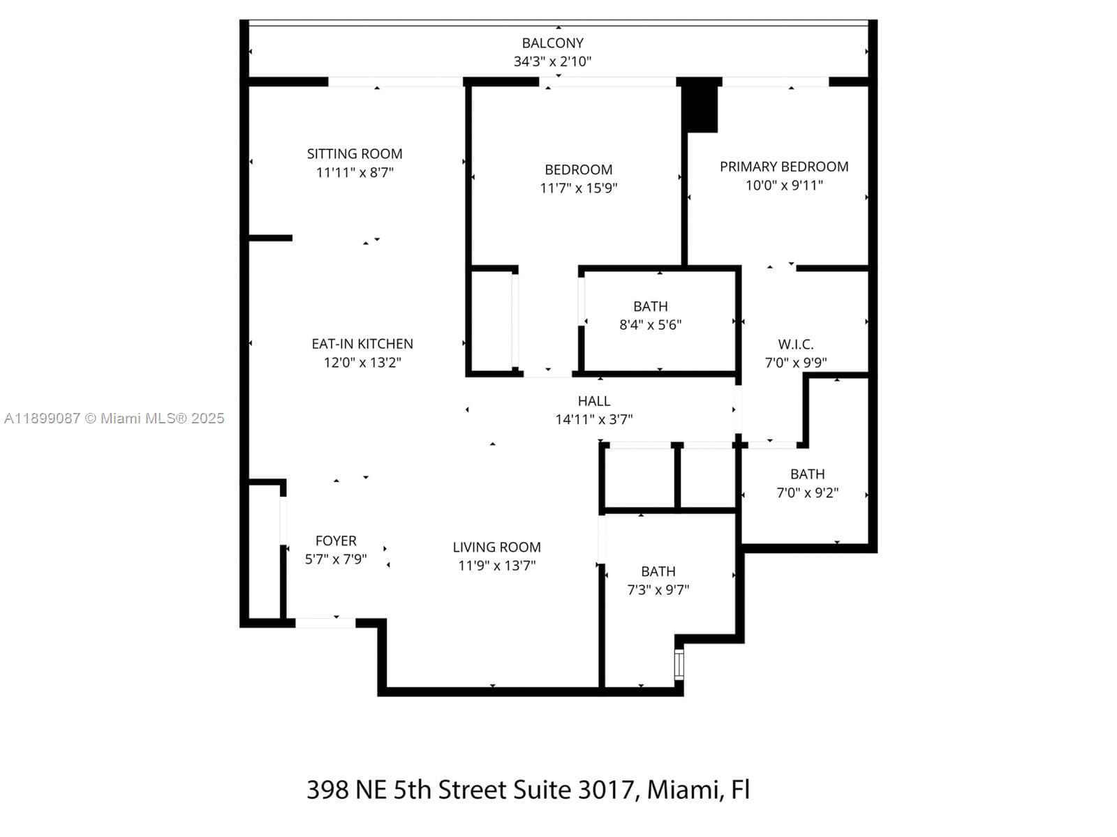398 NE 5th St # 3017, Miami FL 33132 — 26