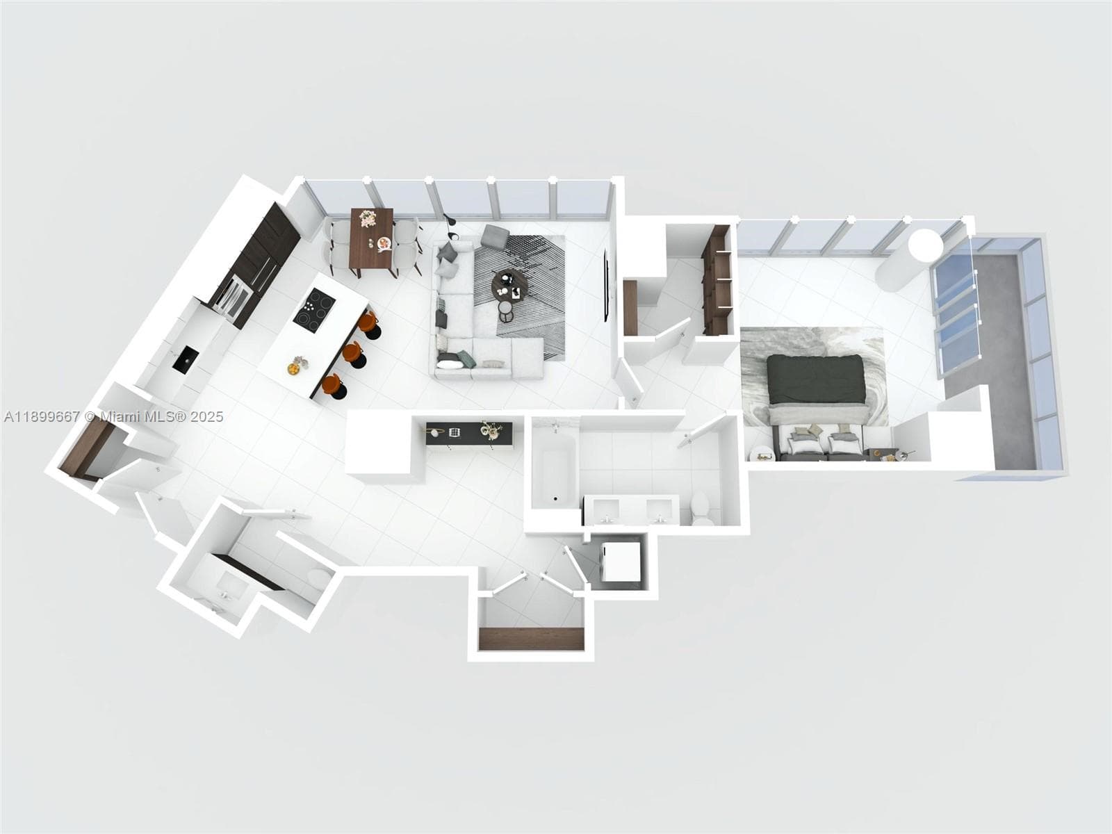 851 NE 1st Ave # 2802, Miami FL 33132 — 60