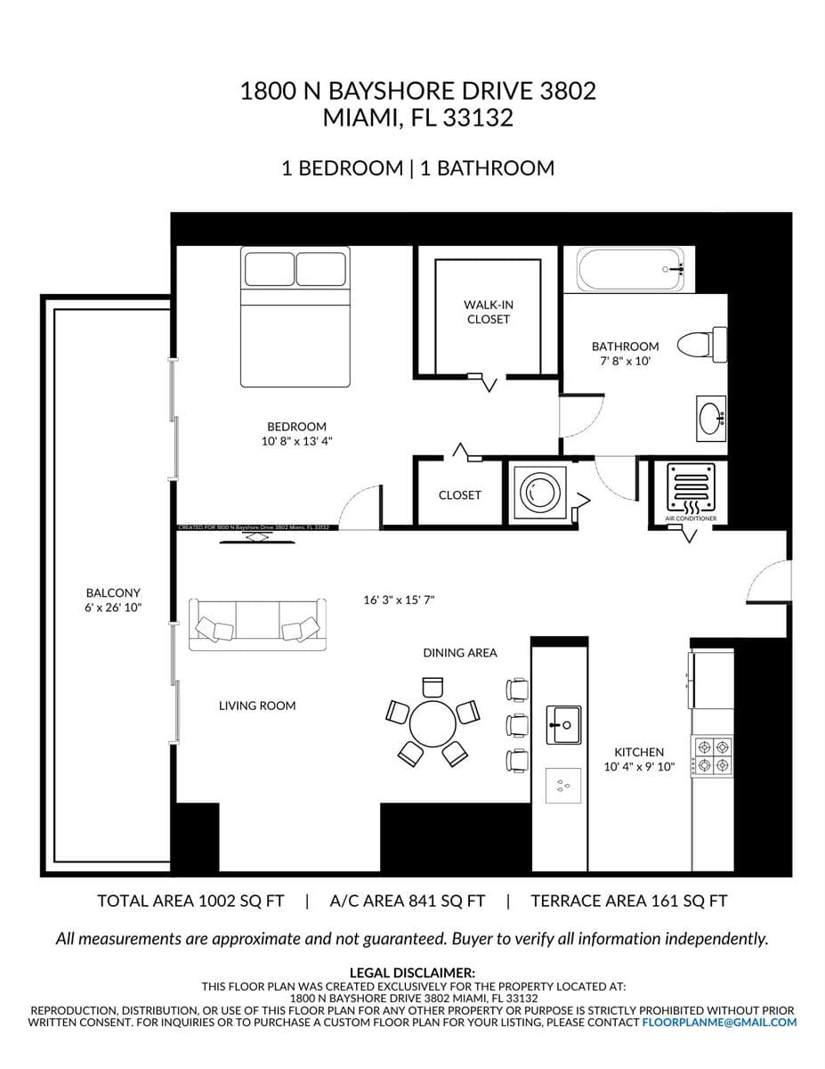 1800 N Bayshore Drive # 3802, Miami FL 33132 — 30