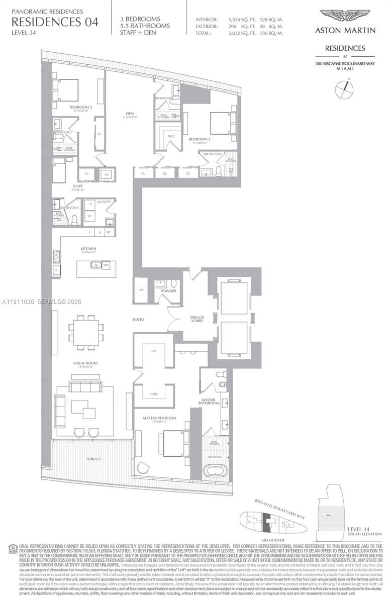 300 Biscayne Blvd Way # 3404, Miami FL 33131 — 43