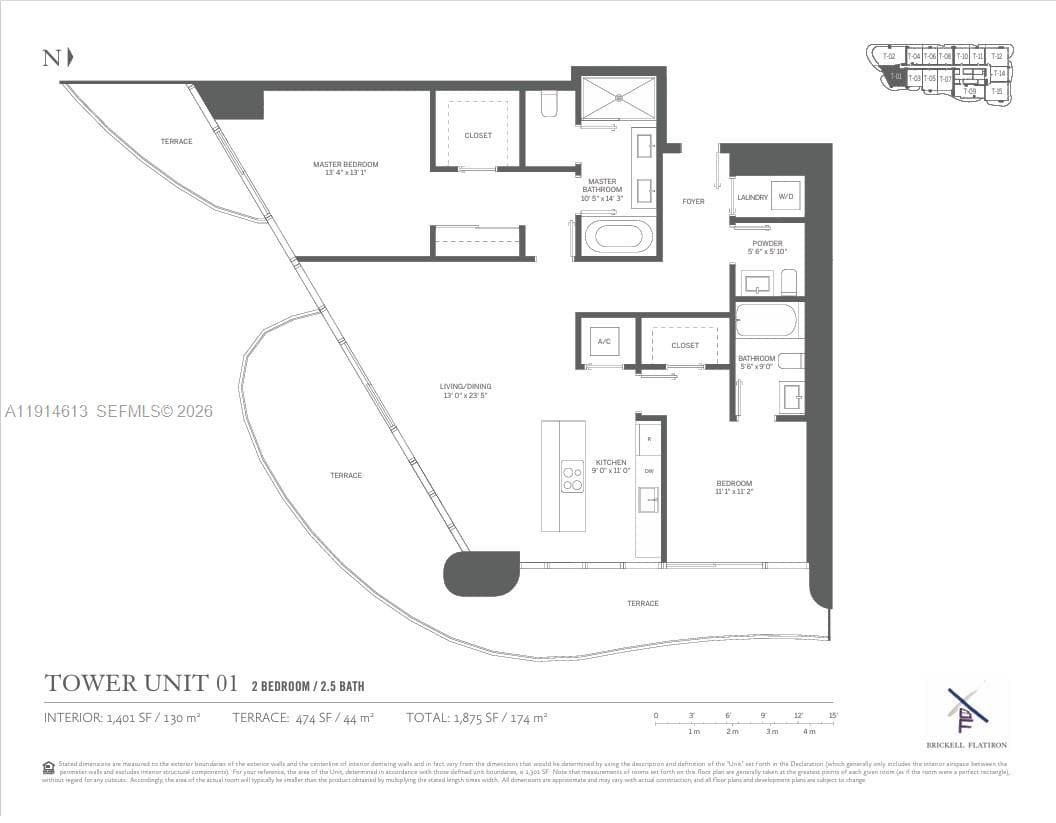 1000 Brickell Plz # 2101, Miami FL 33131 — 85