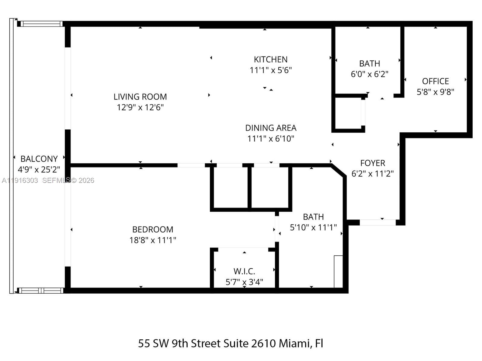55 SW 9th St # 2610, Miami FL 33130 — 21