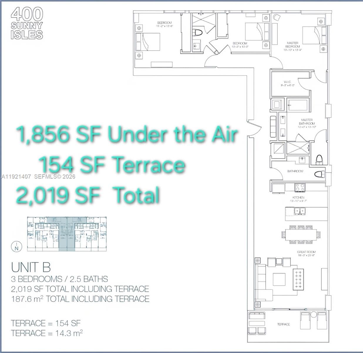 400 Sunny Isles Blvd # 1519, Sunny Isles Beach FL 33160 — 13
