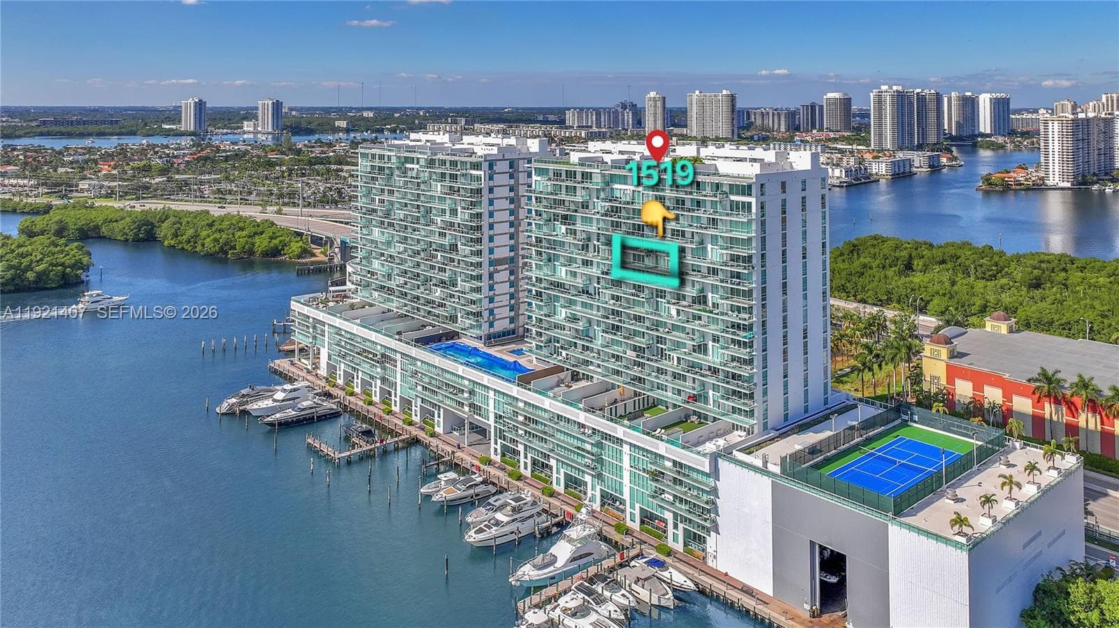 400 Sunny Isles Blvd # 1519, Sunny Isles Beach FL 33160 — 1