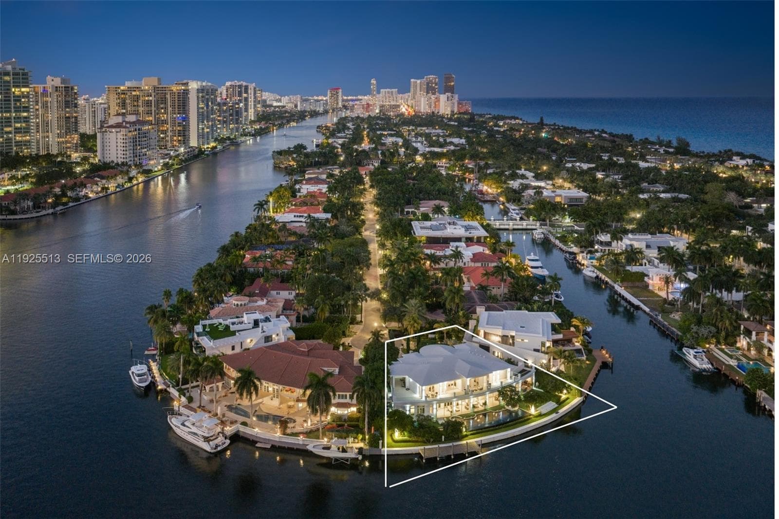 142 S Island Dr, Golden Beach FL 33160 — 55