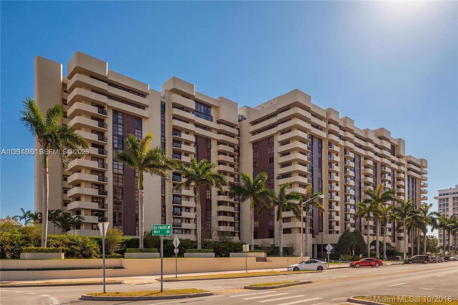 600 Biltmore Way # 217, Coral Gables FL 33134 — 1