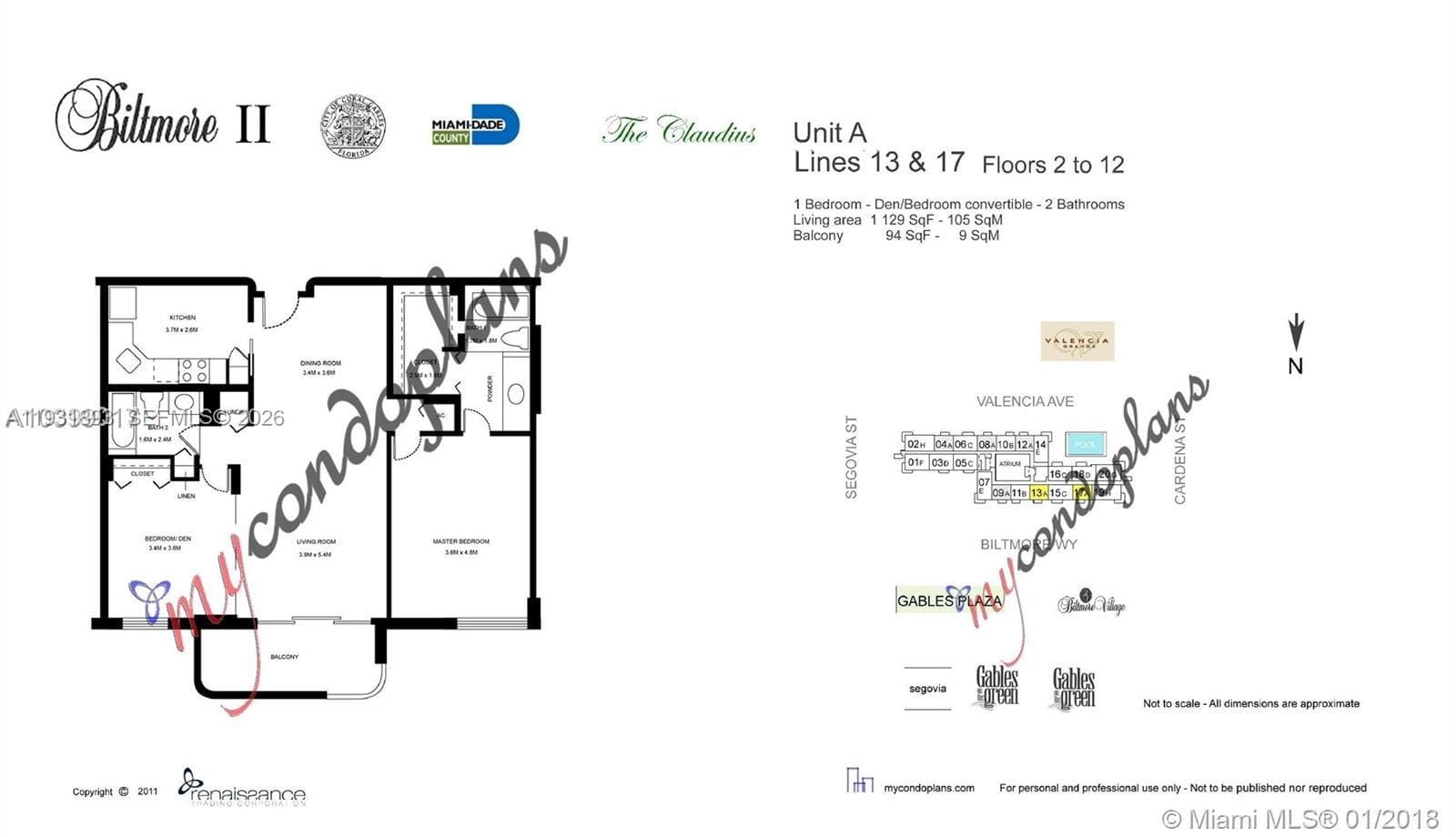 600 Biltmore Way # 217, Coral Gables FL 33134 — 5