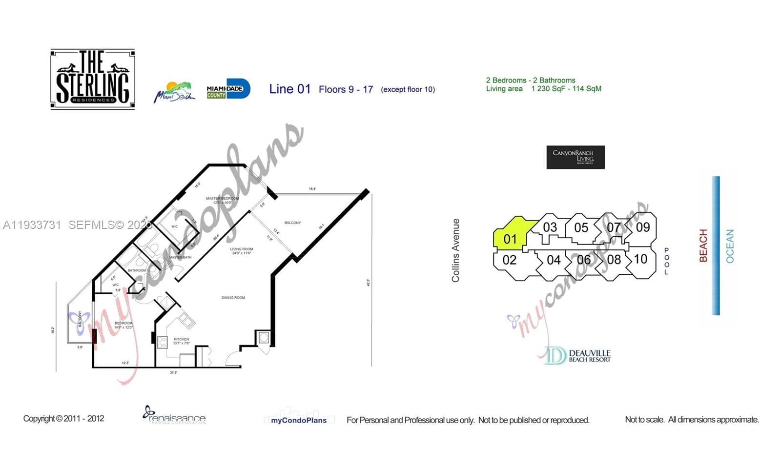 6767 Collins # 901, Miami Beach FL 33141 — 14