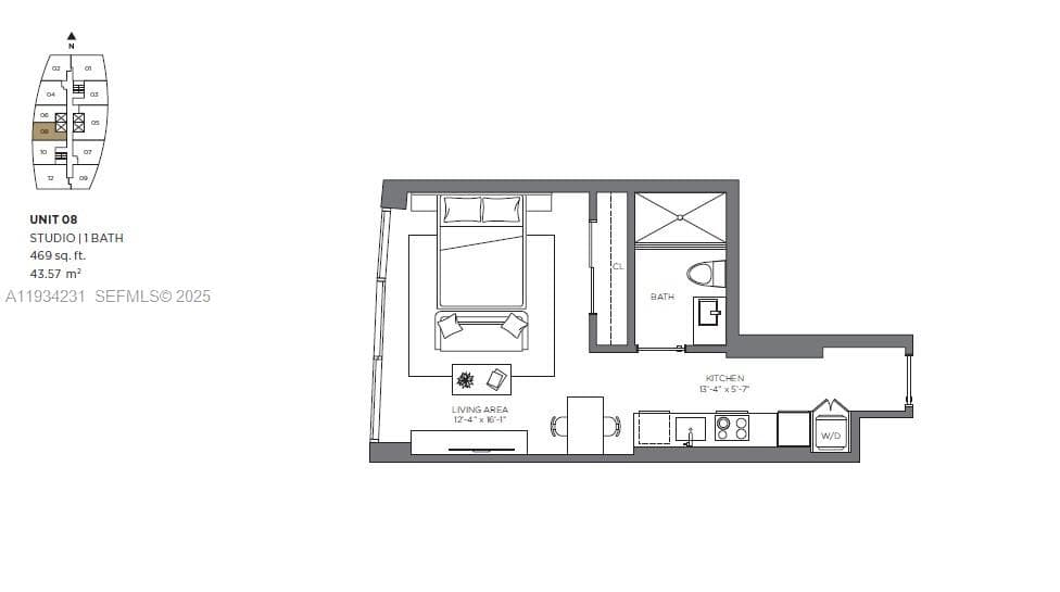 225 N Miami Ave # 1708, Miami FL 33128 — 1