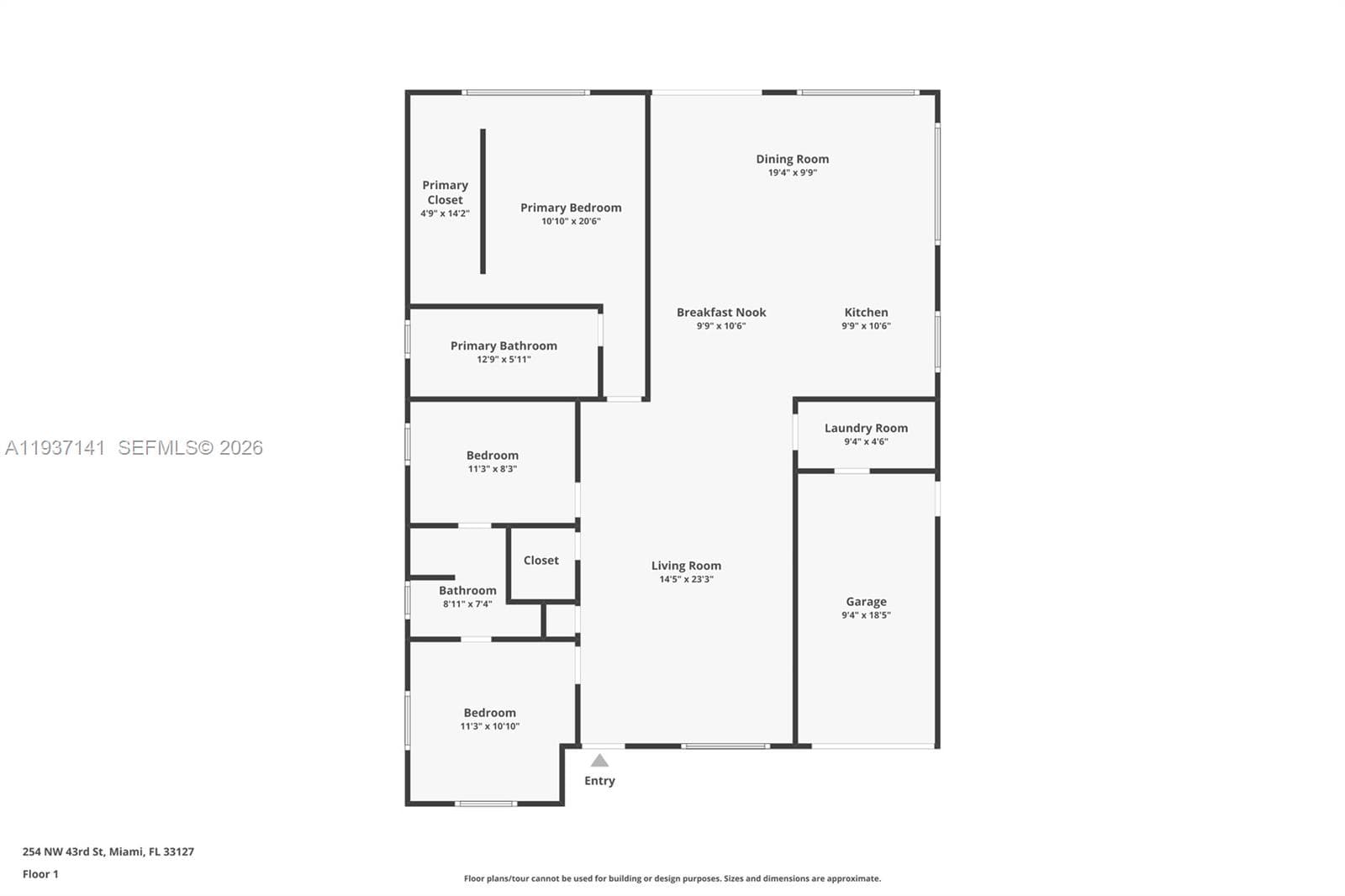 254 NW 43rd St, Miami FL 33127 — 3