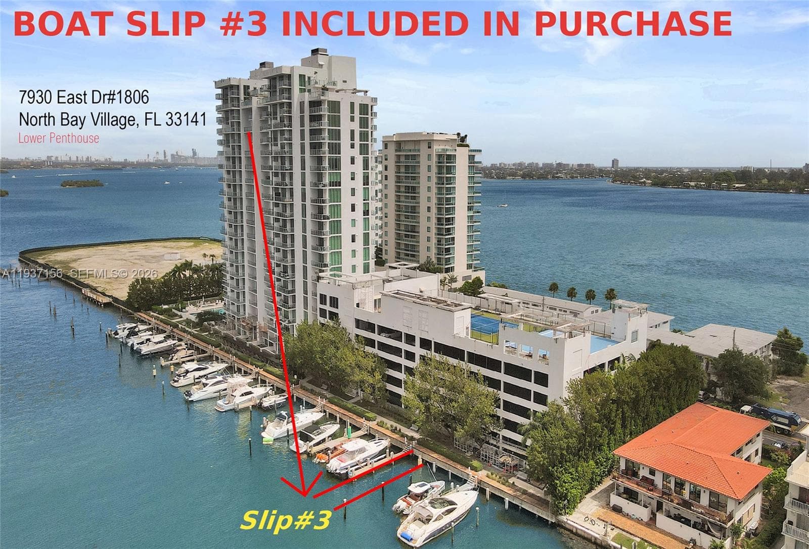 7930 East Dr # 1806, North Bay Village FL 33141 — 1