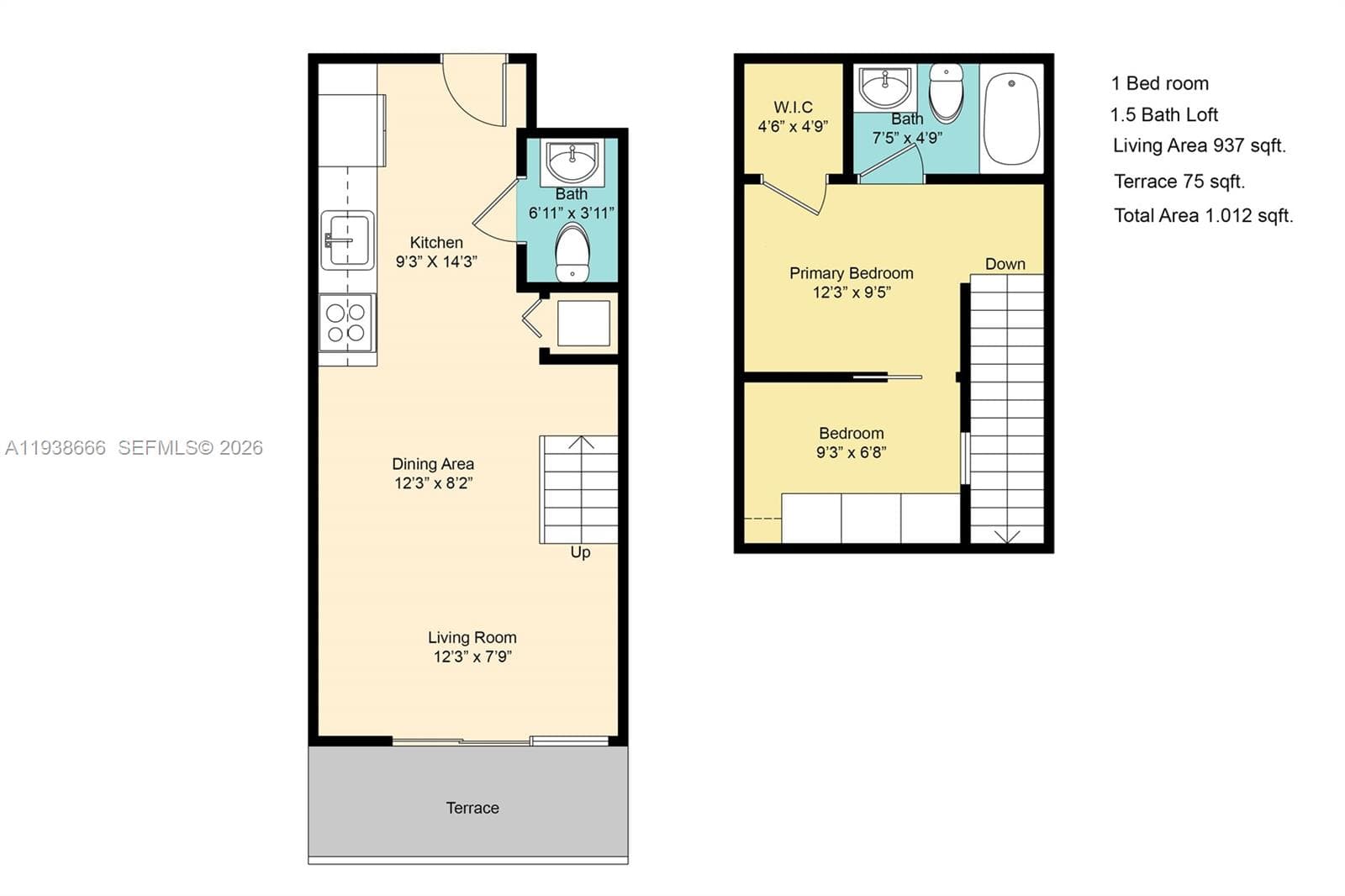 60 SW 13th St # 2422, Miami FL 33130 — 3