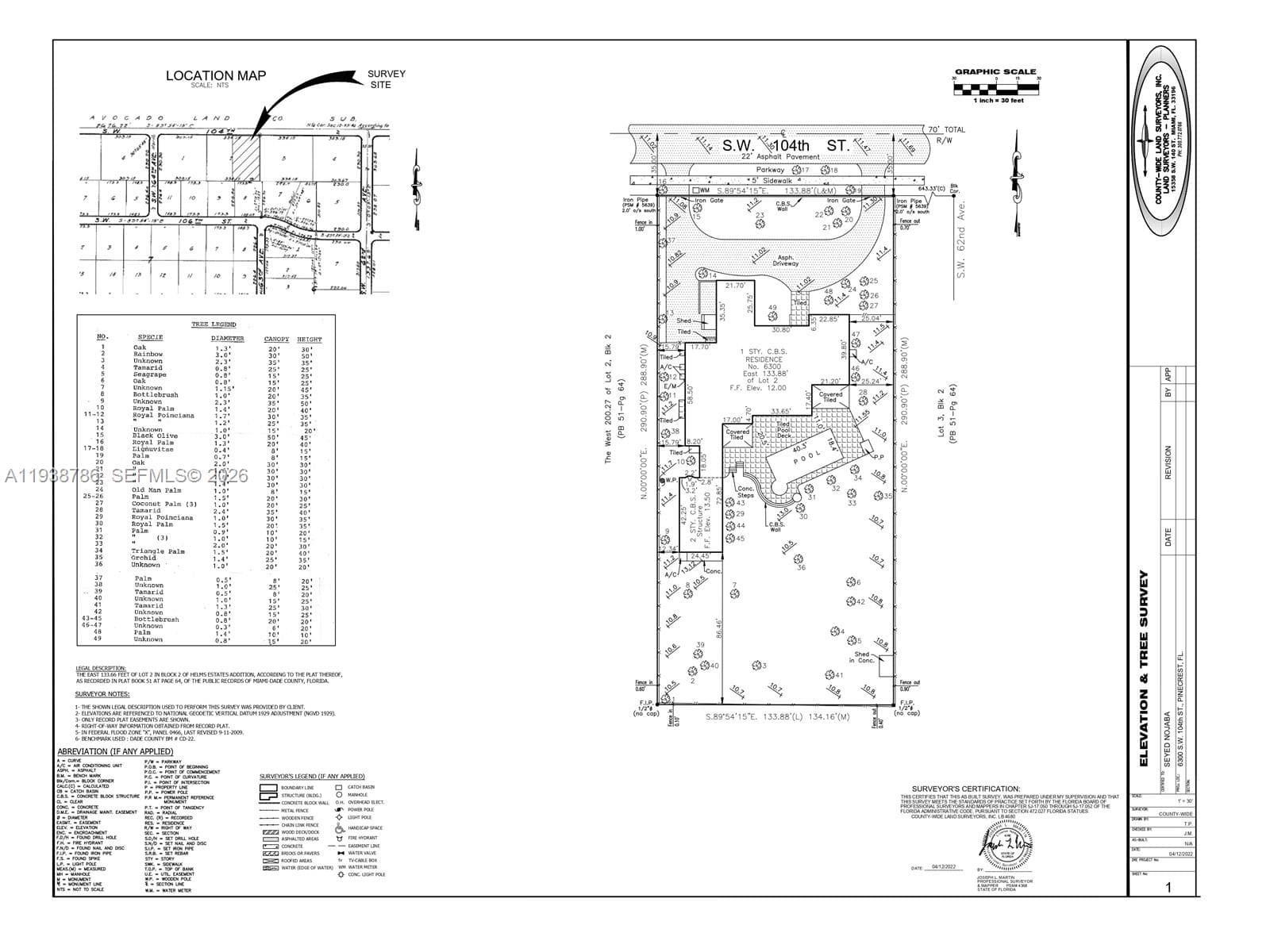 6300 SW 104th St, Pinecrest FL 33156 — 9