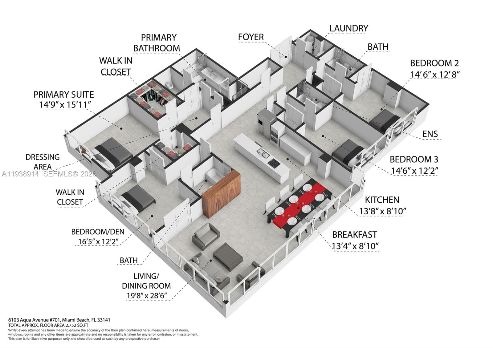 6103 Aqua Ave # 701, Miami Beach FL 33141 — 22