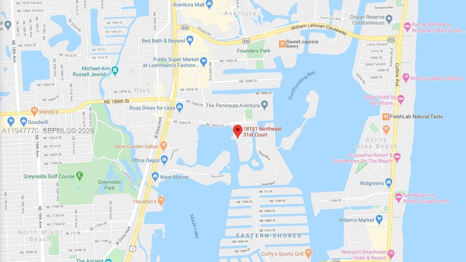 18151 NE 31st Ct # 301, Aventura FL 33160 — 52